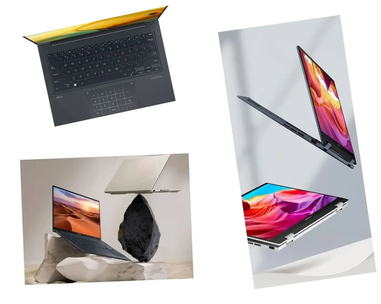 ASUSの2023年ノートPC新製品からおすすめ3機種を比較！有機ELディスプレイや第13世代インテルCPU搭載の高性能モデルをチェック