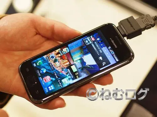 Galaxy Sにいよいよ明日Gingerbreadが来る！