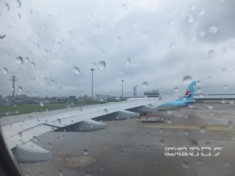 留学初日：悪天候下の渡比