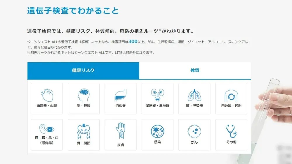検査で確認できること