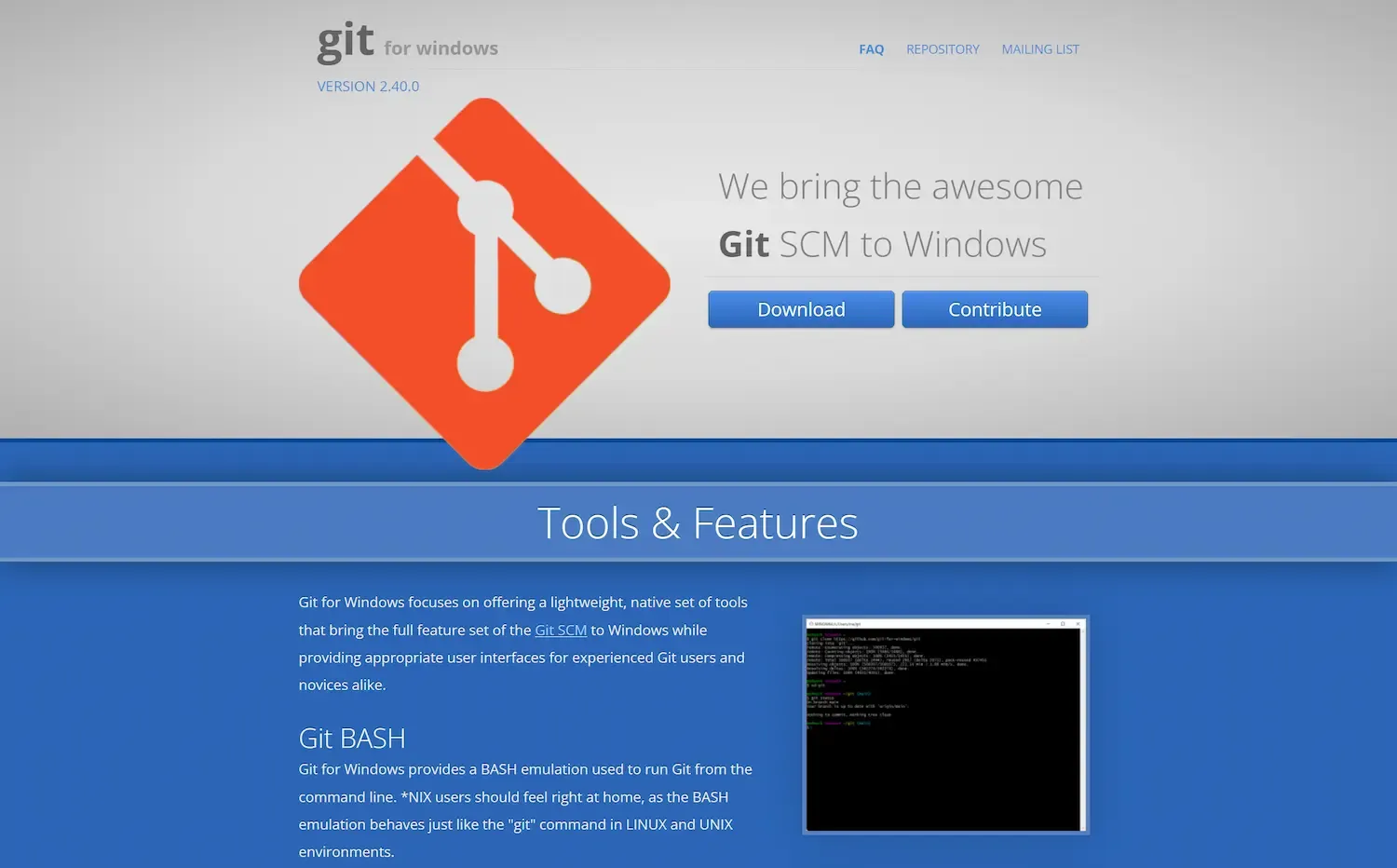Git for Windows