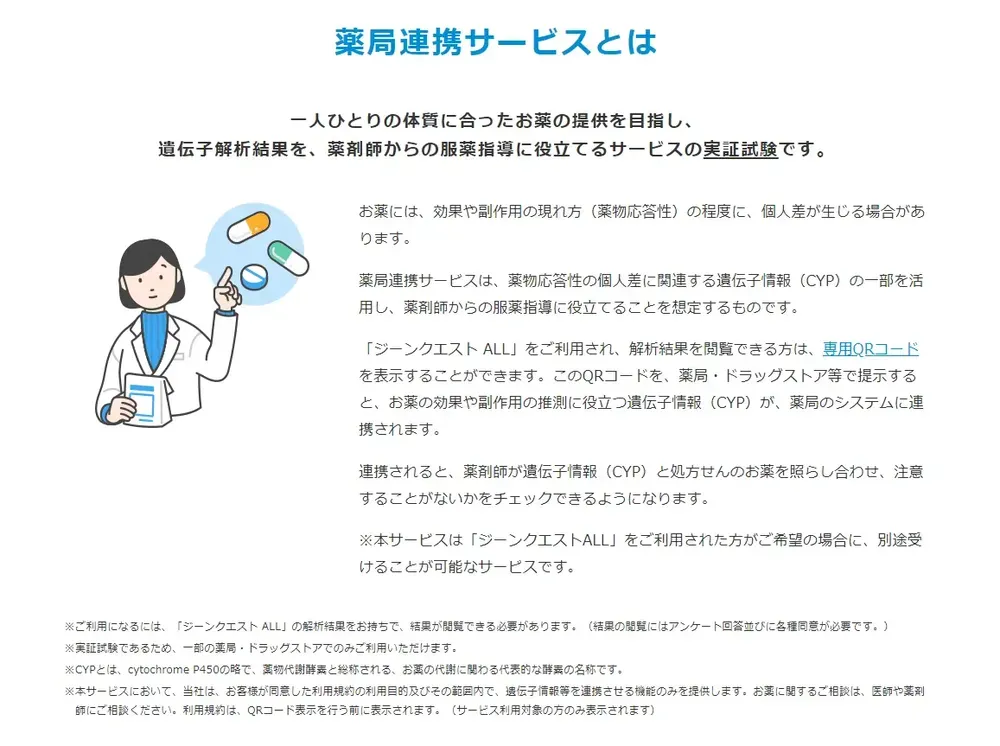 薬局連携サービス