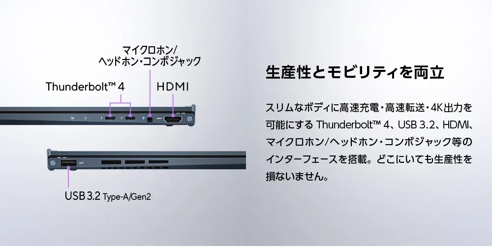 UP3404VA-KN132W_インターフェース