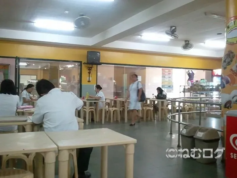 留学5日目：大学内の食堂